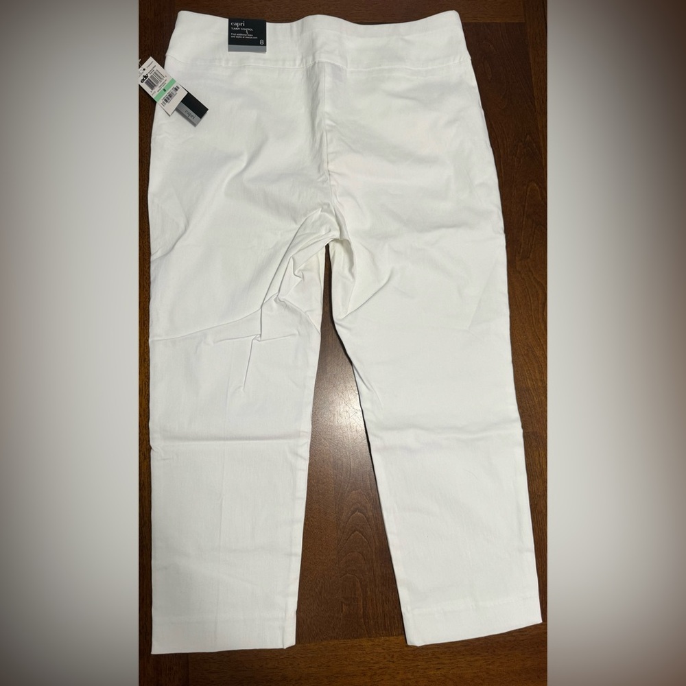 Alfani tummy control capri